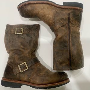 Harley Davidson Dellridge size 10.5 brown boots